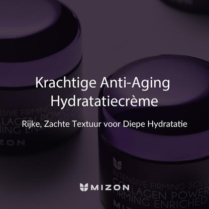 [MIZON] COLLAGEN POWER FIRMING ENRICHED CREAM (50ml) Koreaanse huidverzorging - 54% rijk zeecollageen - Anti-aging en fijne lijntjes intensieve verzorging