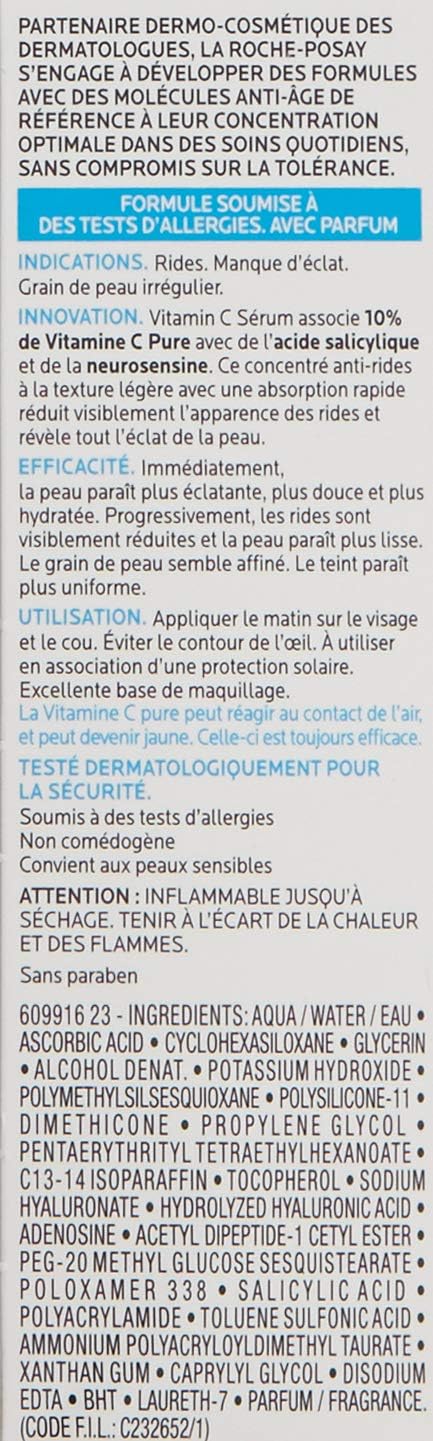 La Roche-Posay Pure vitamine C serum, 30 ml (1er-pakket),kleurloos