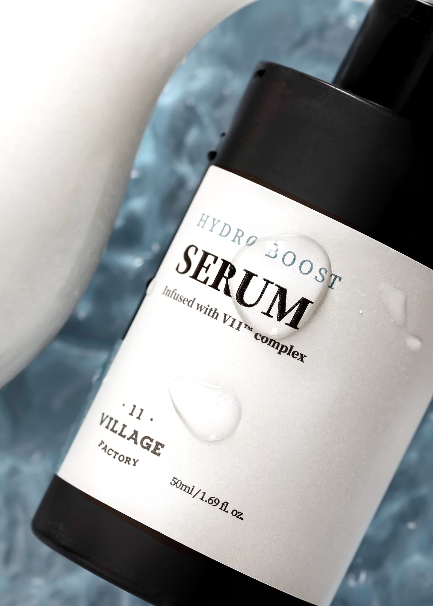 [VILLAGE 11 FACTORY] HYDRO BOOST SERUM (50 ml) Korean Skincare - Vegan - Diep hydraterend serum - Natuurlijke ingrediënten - V11™-complex