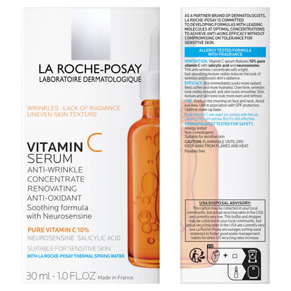 La Roche-Posay Pure vitamine C serum, 30 ml (1er-pakket),kleurloos